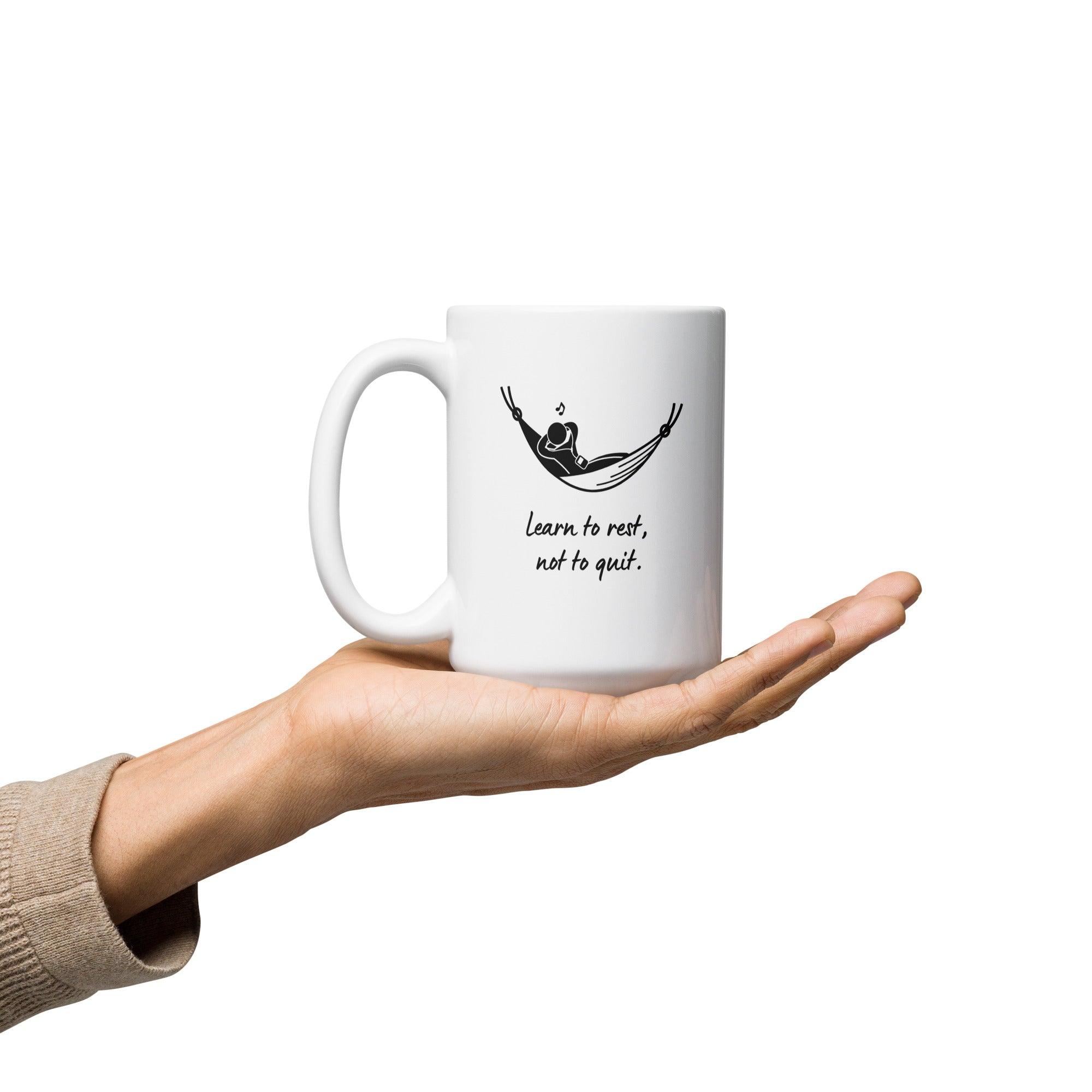 Rest Persistence Motivation Mug - Inspire Cups