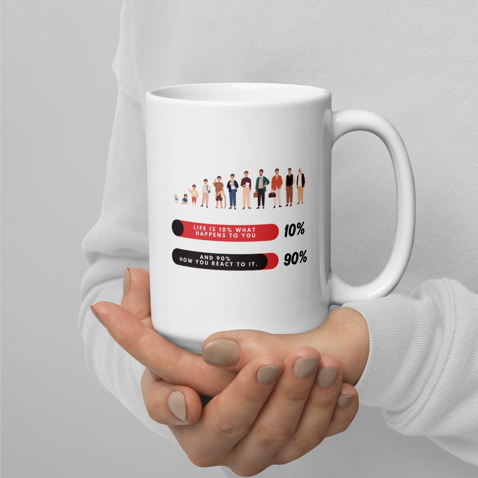 Life Resilience Quote Mug - Inspire Cups