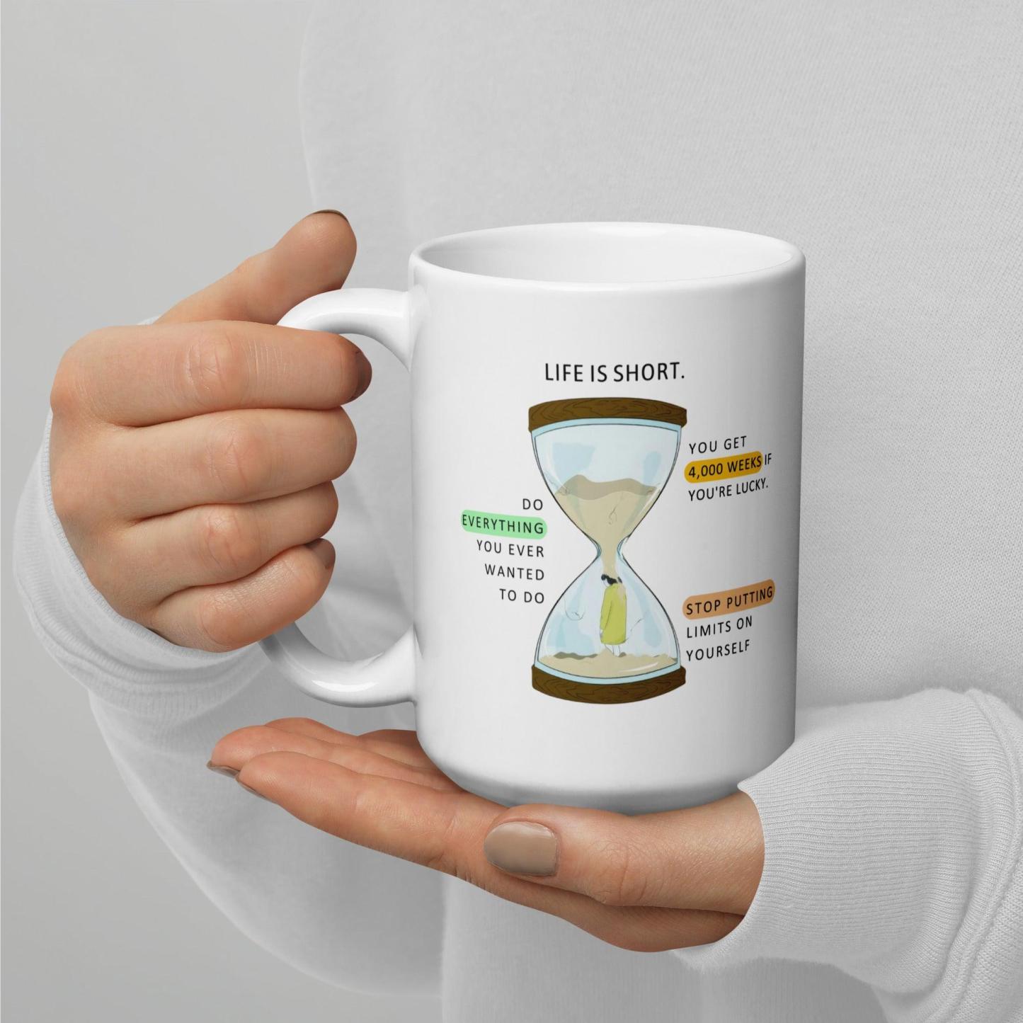 Time Awareness Message Mug - Inspire Cups