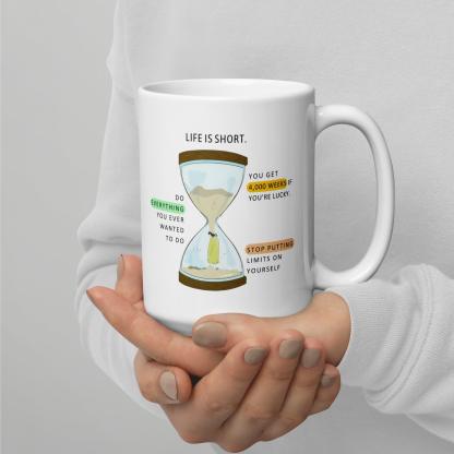 Time Awareness Message Mug - Inspire Cups
