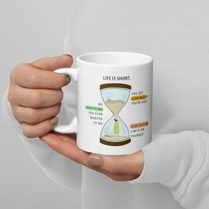 Time Awareness Message Mug - Inspire Cups