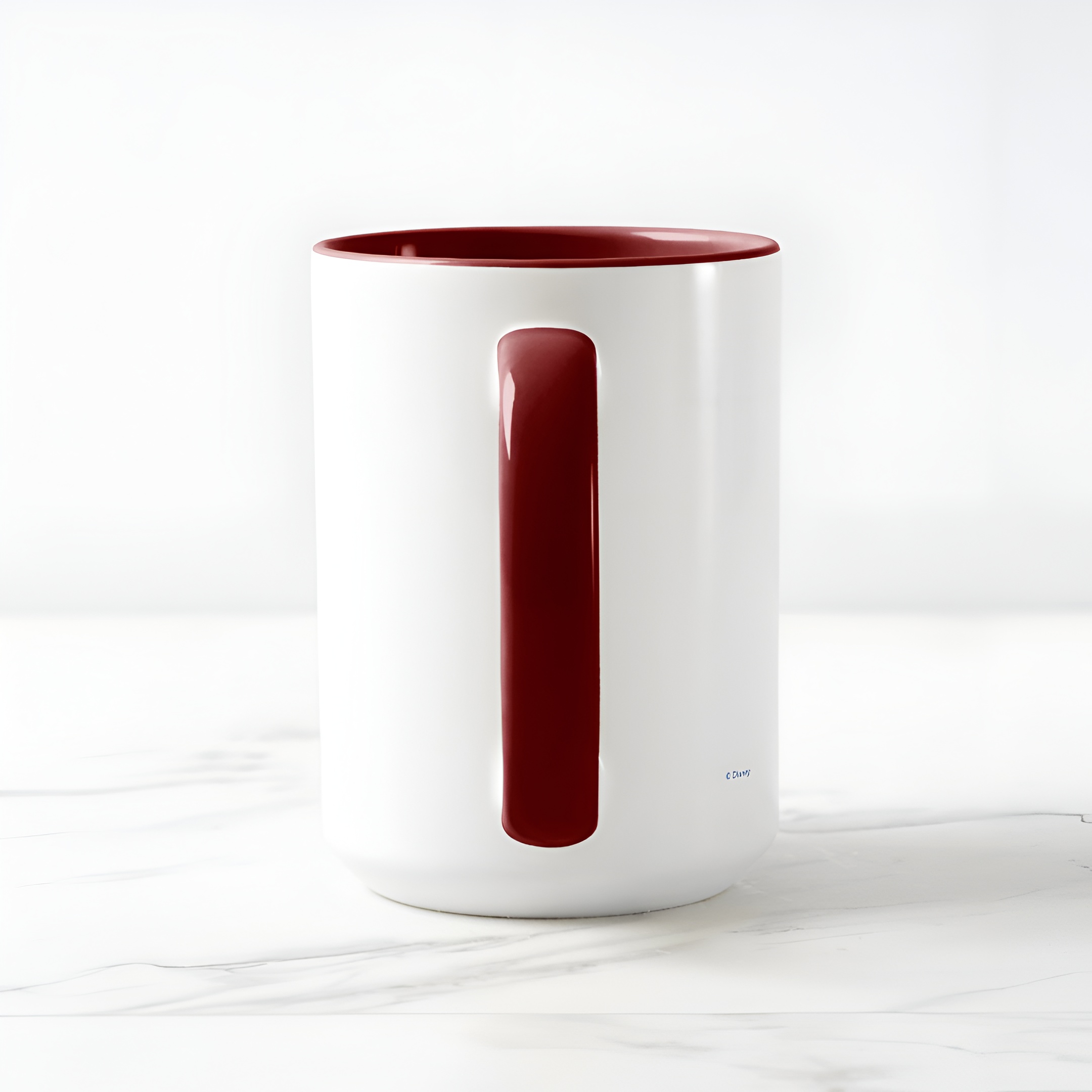 Frozen Blue Pastel Two-Tone Mug Sven Anna Elsa Olaf Ceramic Coffee Cup