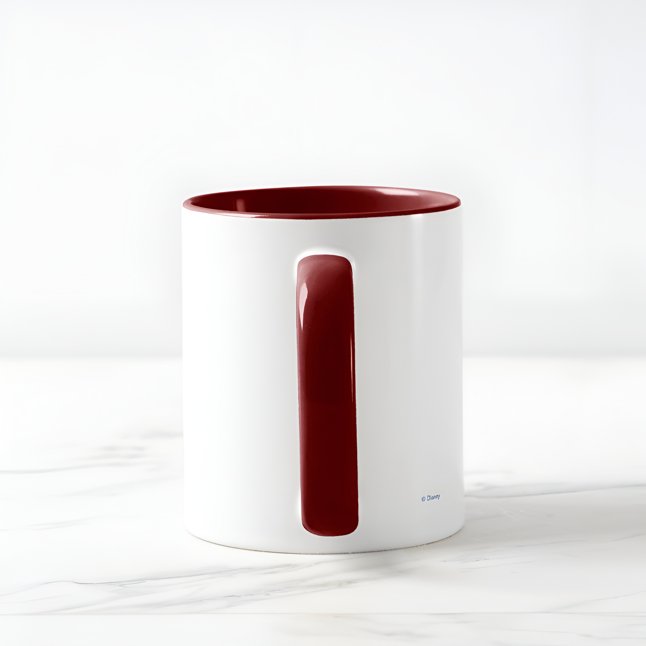 Frozen Blue Pastel Two-Tone Mug Sven Anna Elsa Olaf Ceramic Coffee Cup