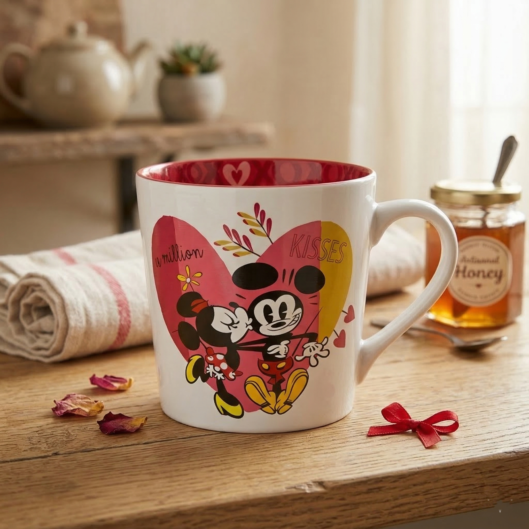 MICKEY & MINNIE CERAMIC MUG 