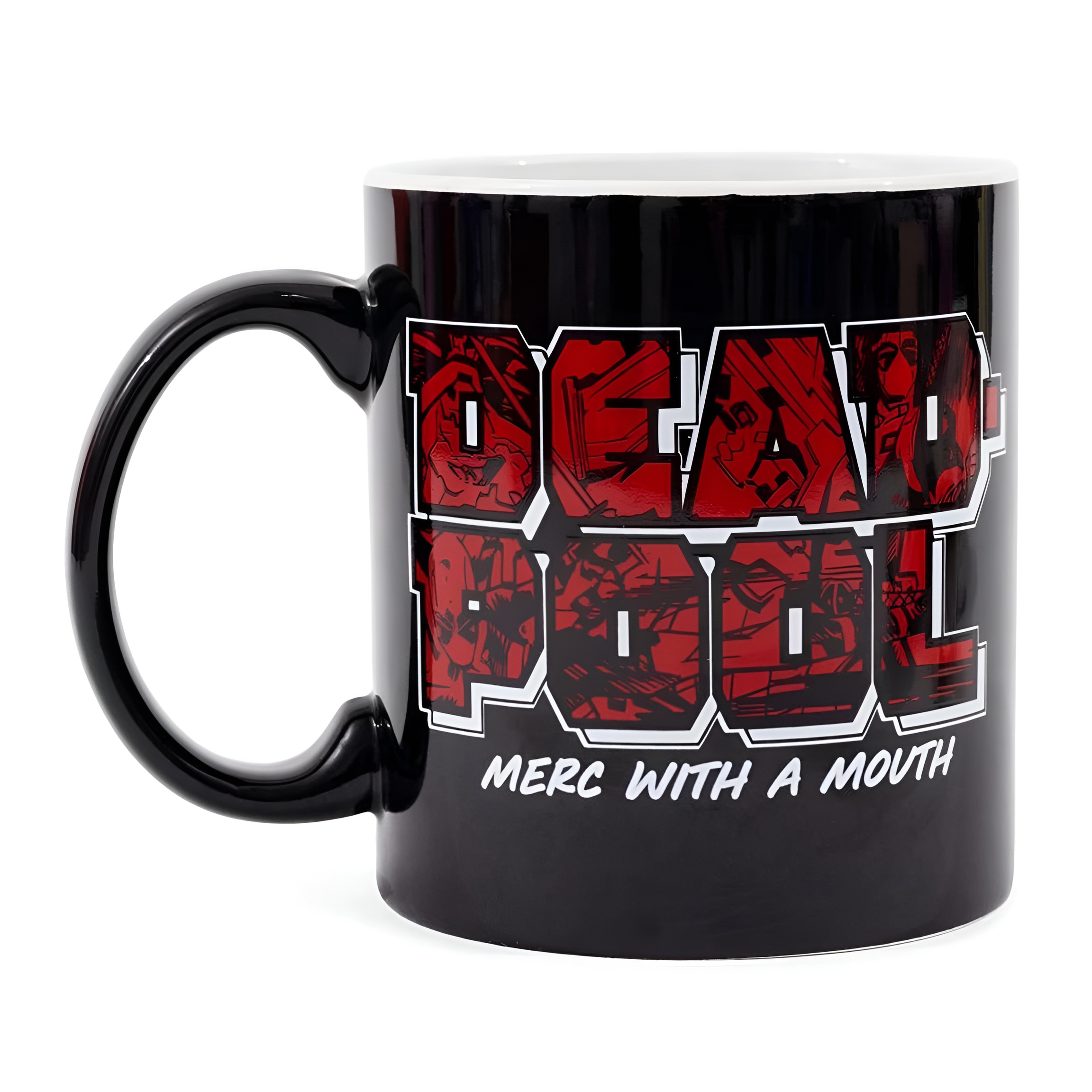 Deadpool Scribble Art Logo Ceramic Mug 
