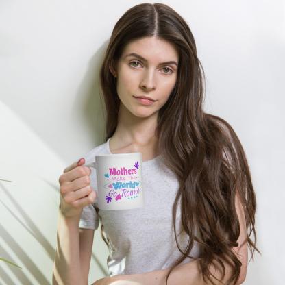 Maternal Gratitude Glossy Mug A Thoughtful Gift for Motherhood - Inspire Cups