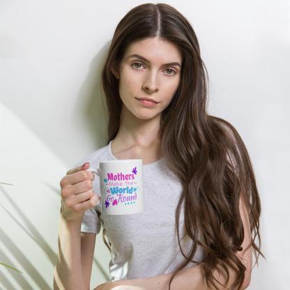 Maternal Gratitude Glossy Mug A Thoughtful Gift for Motherhood - Inspire Cups