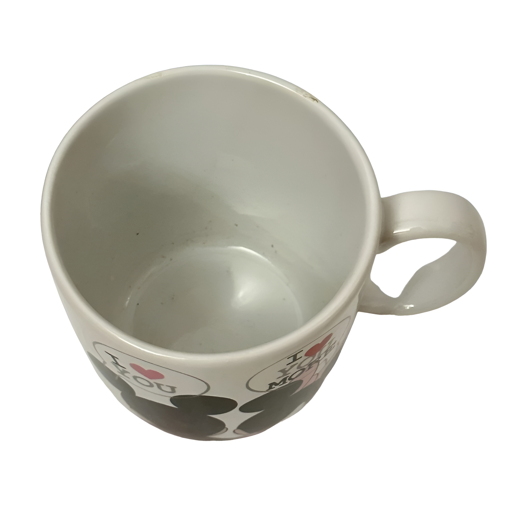 Mickey & Minnie Mouse I Love You More Coffee Cup Mug