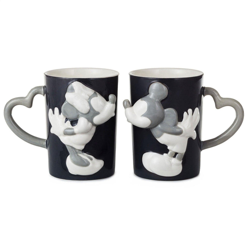 Mickey and Minnie Kissyface Mugs