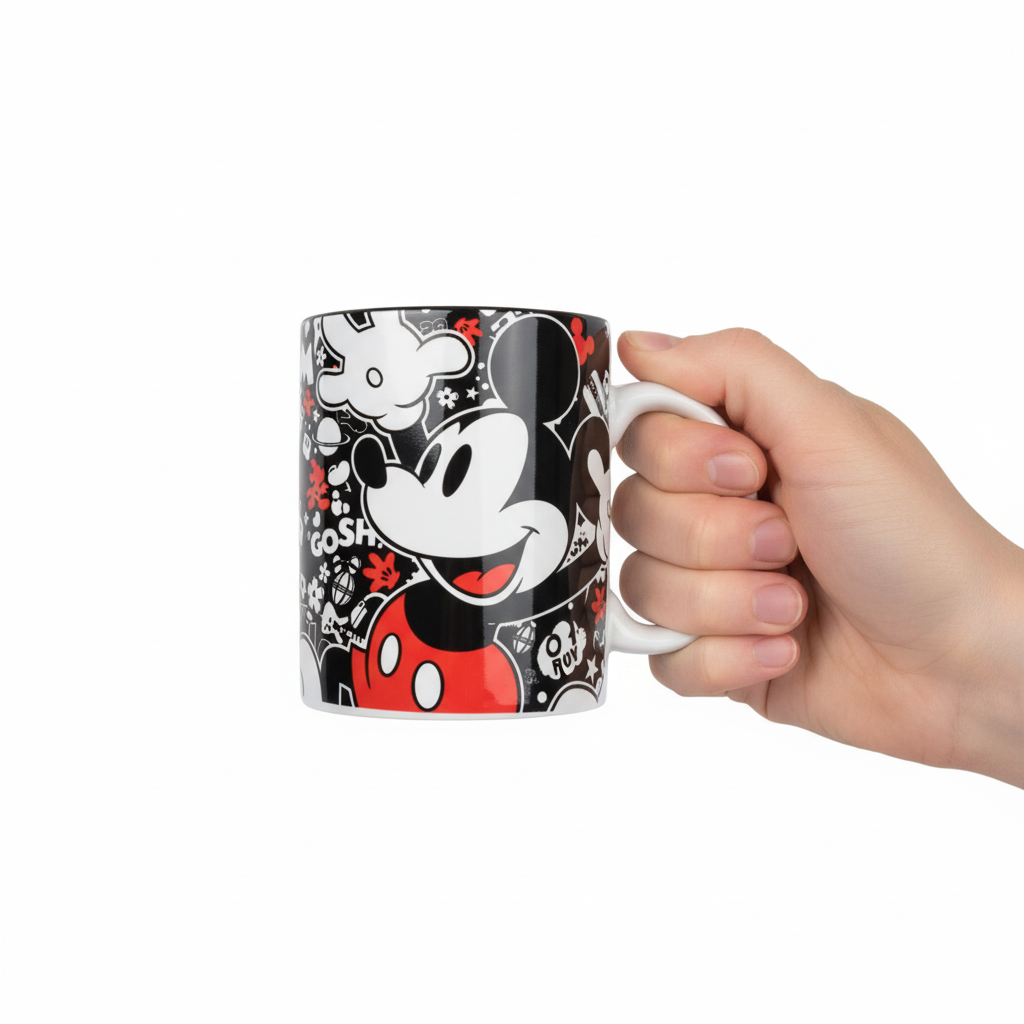 Mickey and Minnie Mouse Limited Edition Mug by Jerry Leigh