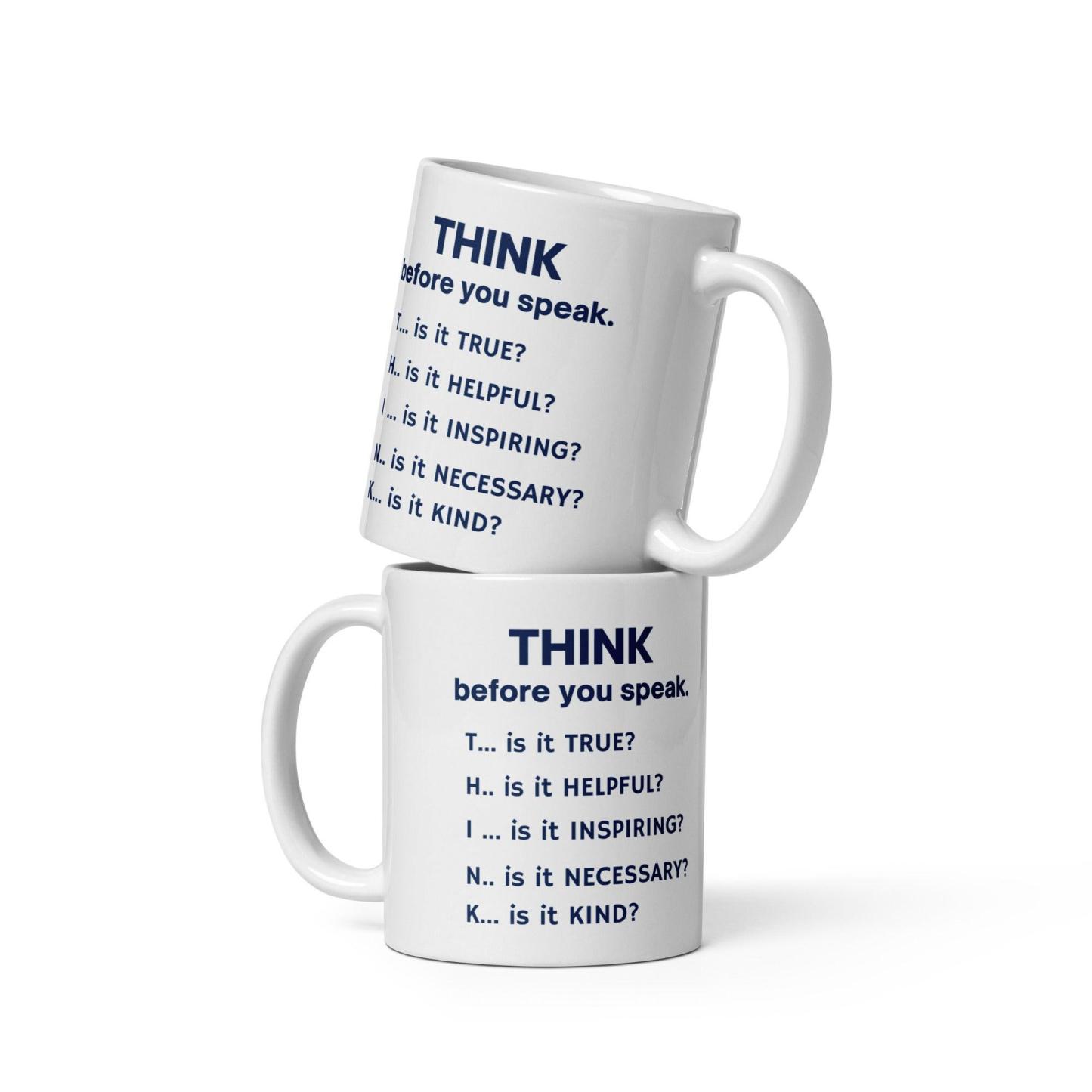 Mindful Communication Ceramic Mug - Inspire Cups