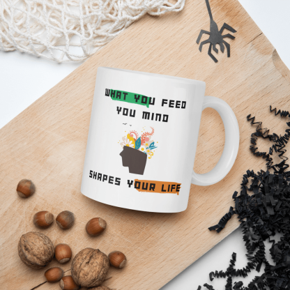 Mindful Living Quote Mug - Inspire Cups