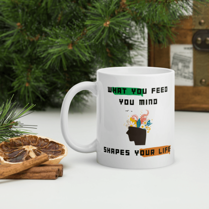 Mindful Living Quote Mug - Inspire Cups