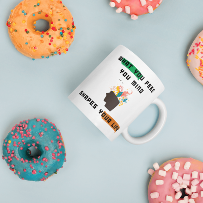 Mindful Living Quote Mug - Inspire Cups