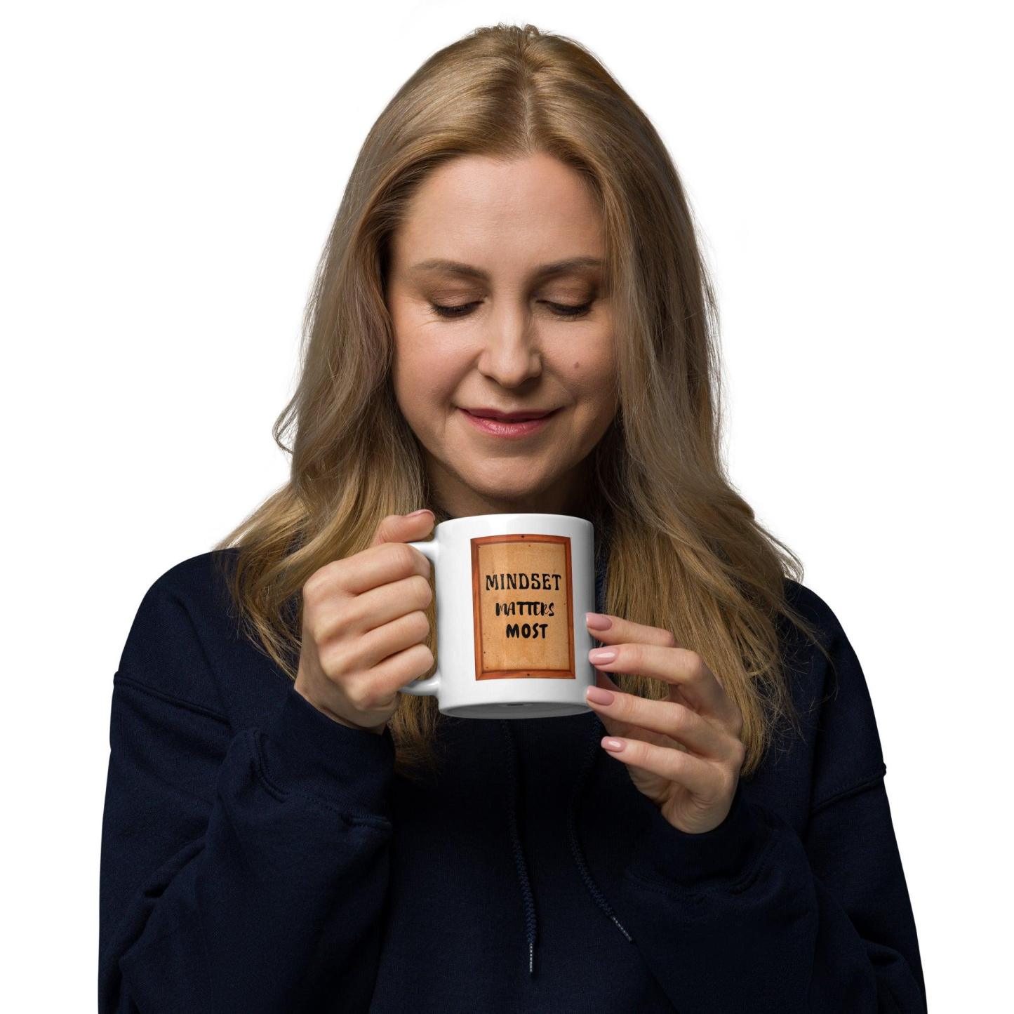Positive Thinking Ceramic Mug - Inspire Cups