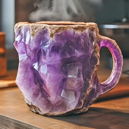 Handcrafted Mineral Crystal Mug - Inspire Cups