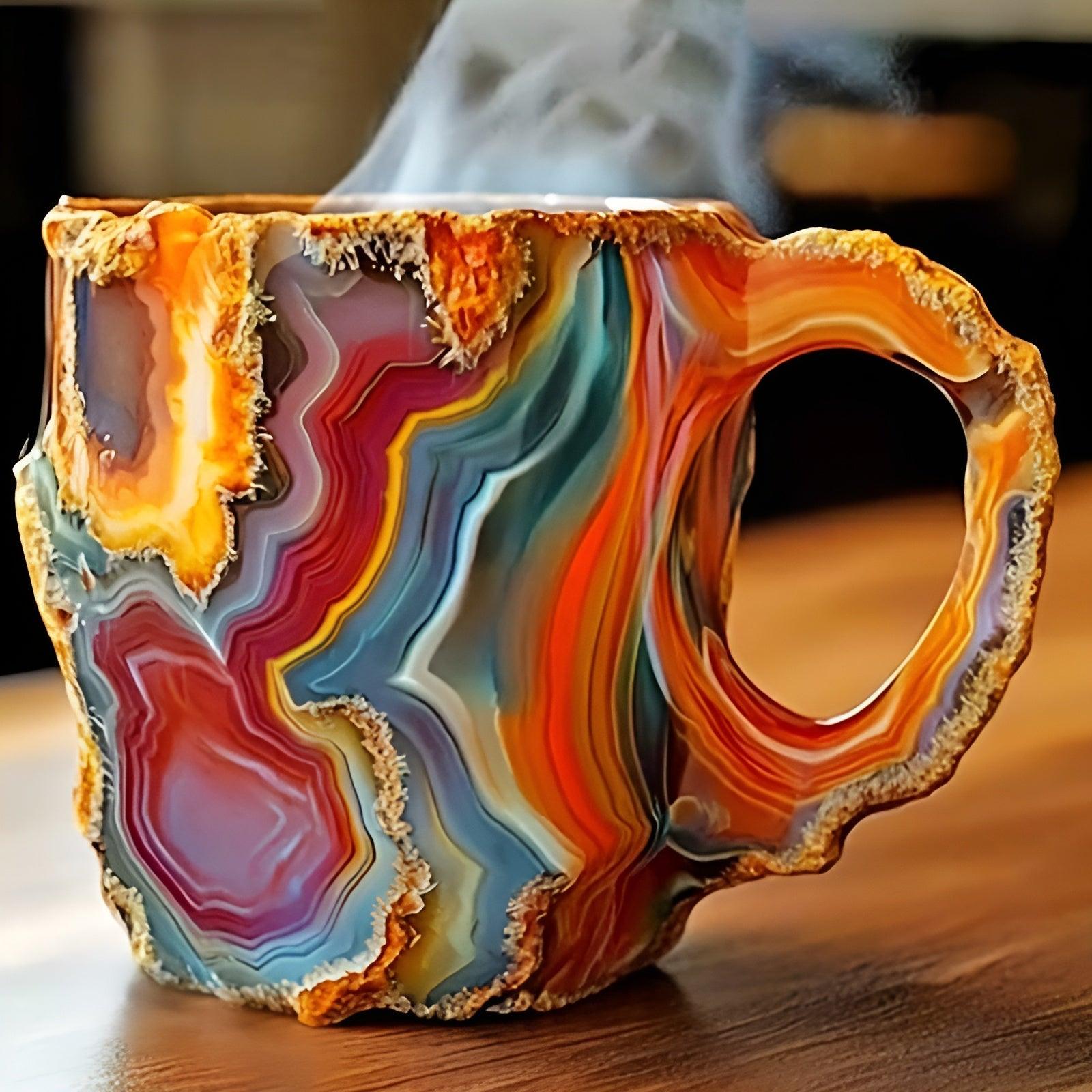 Handcrafted Mineral Crystal Mug - Inspire Cups