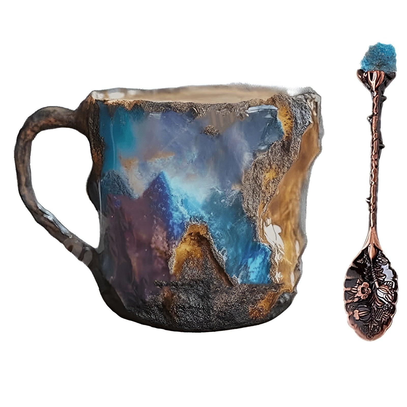 Handcrafted Mineral Crystal Mug - Inspire Cups