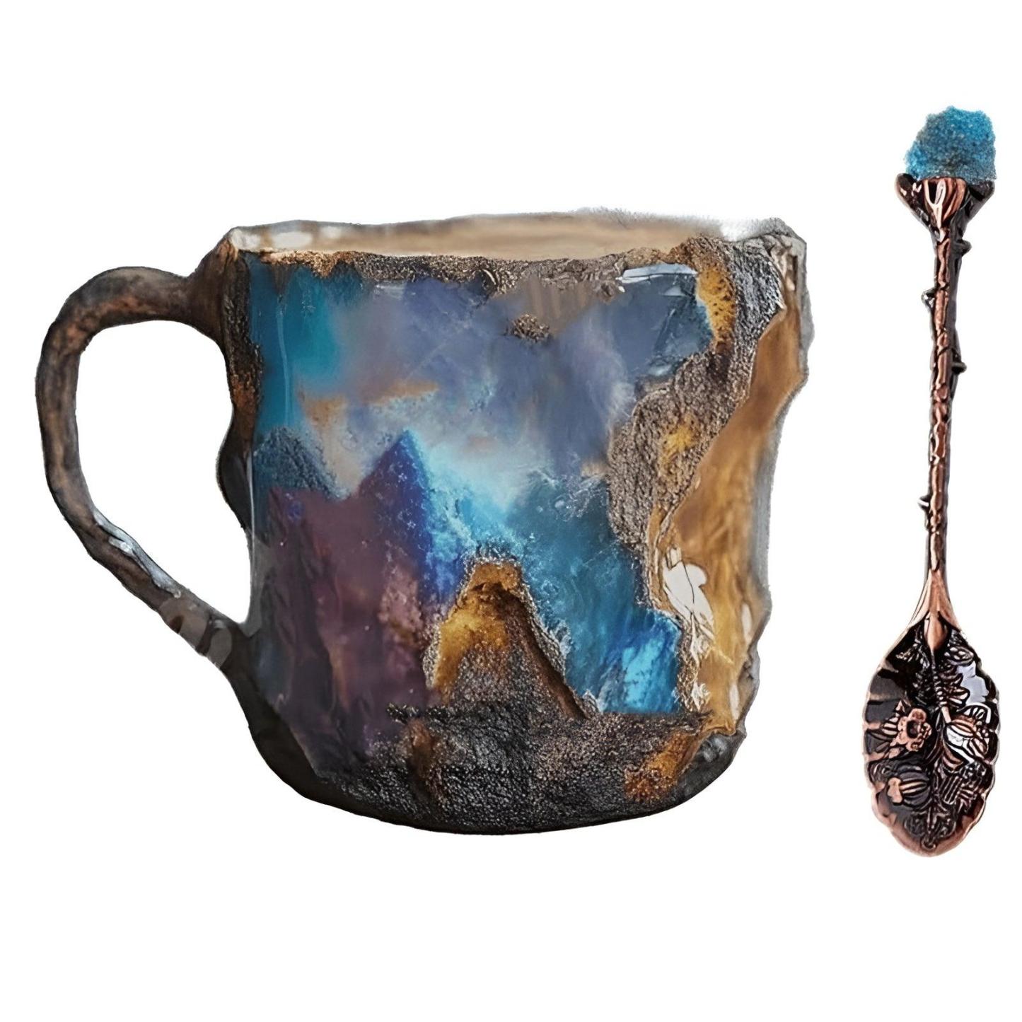 Handcrafted Mineral Crystal Mug - Inspire Cups