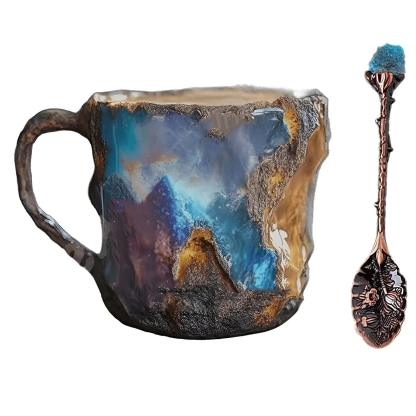 Handcrafted Mineral Crystal Mug - Inspire Cups