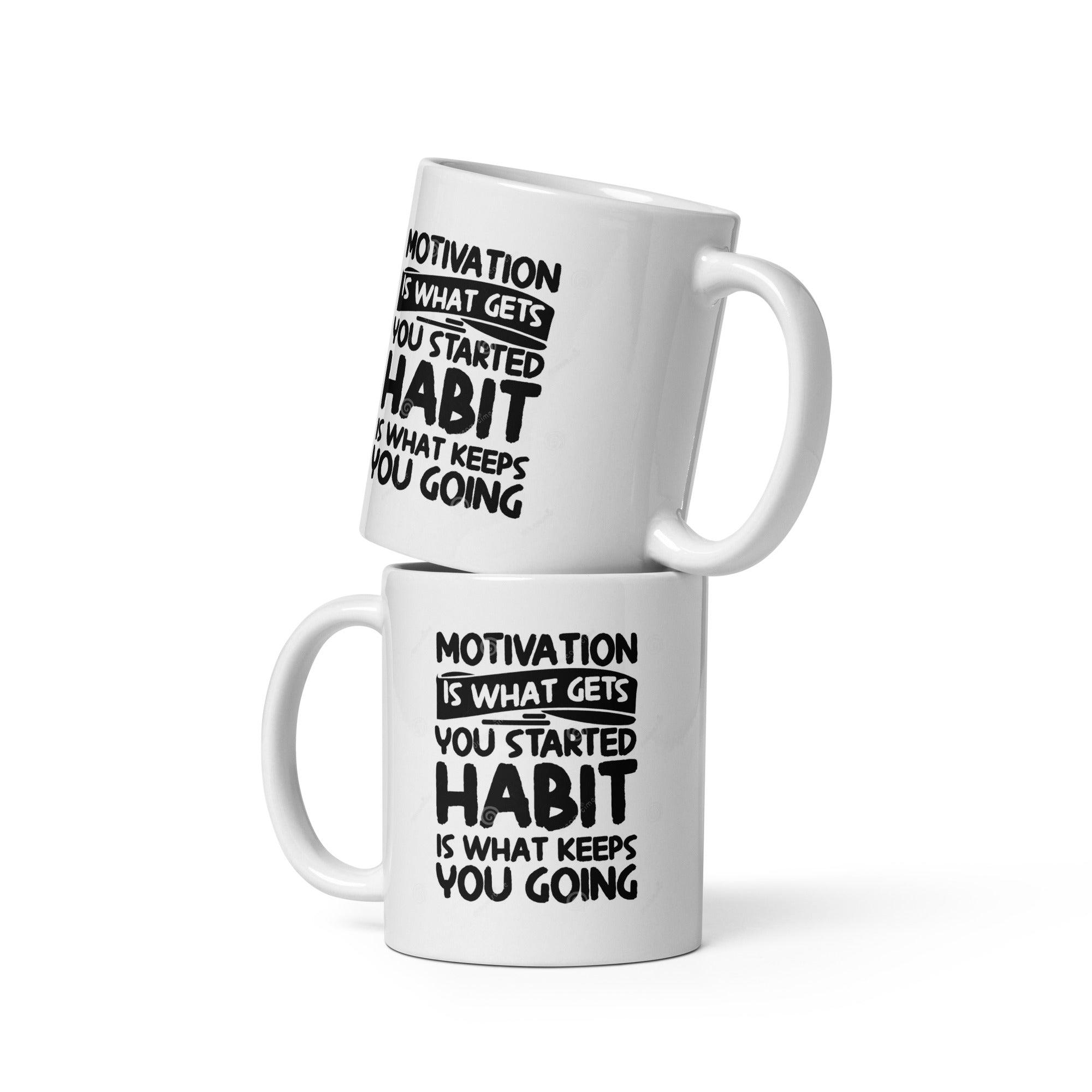 Motivation Habit Success Mug - Inspire Cups