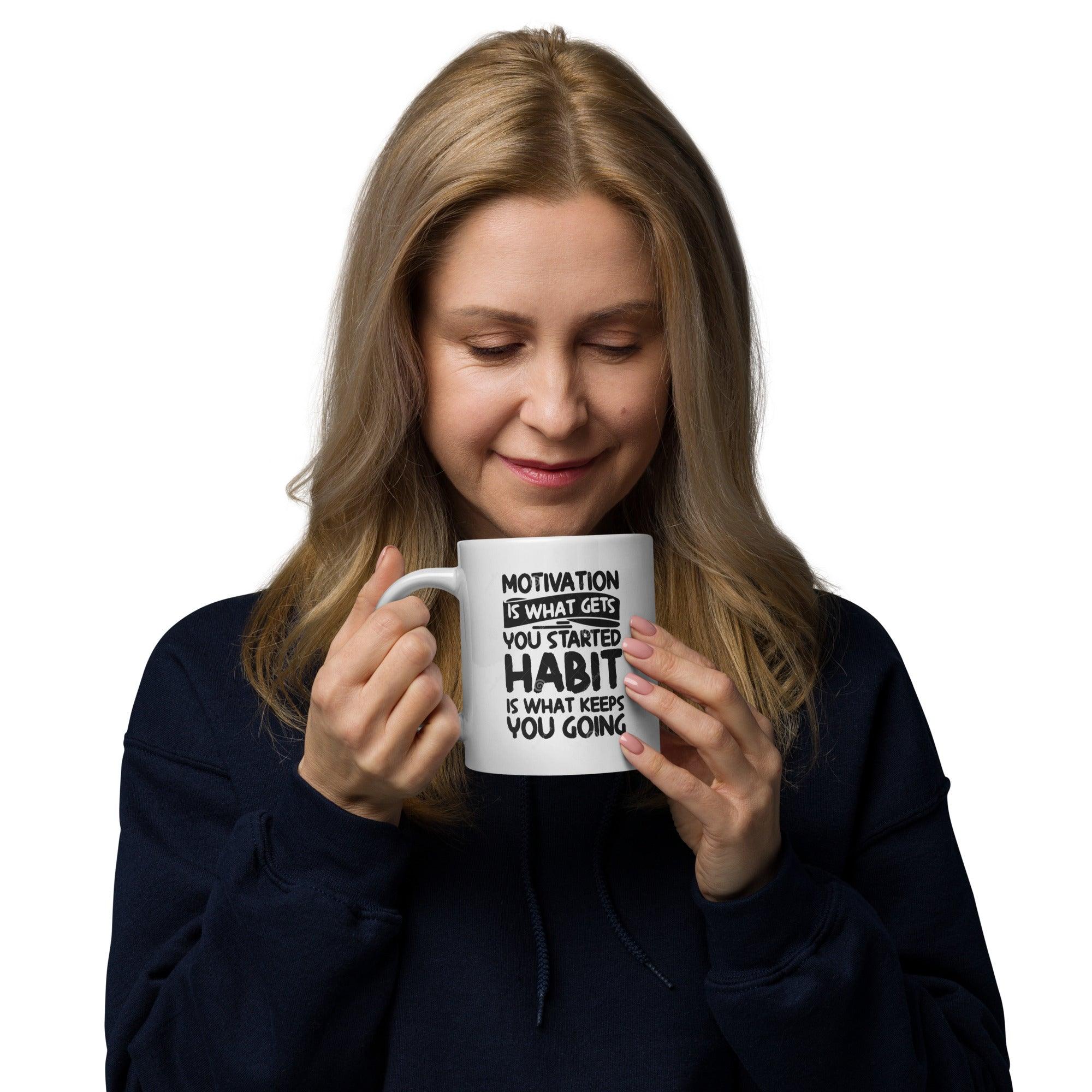 Motivation Habit Success Mug - Inspire Cups