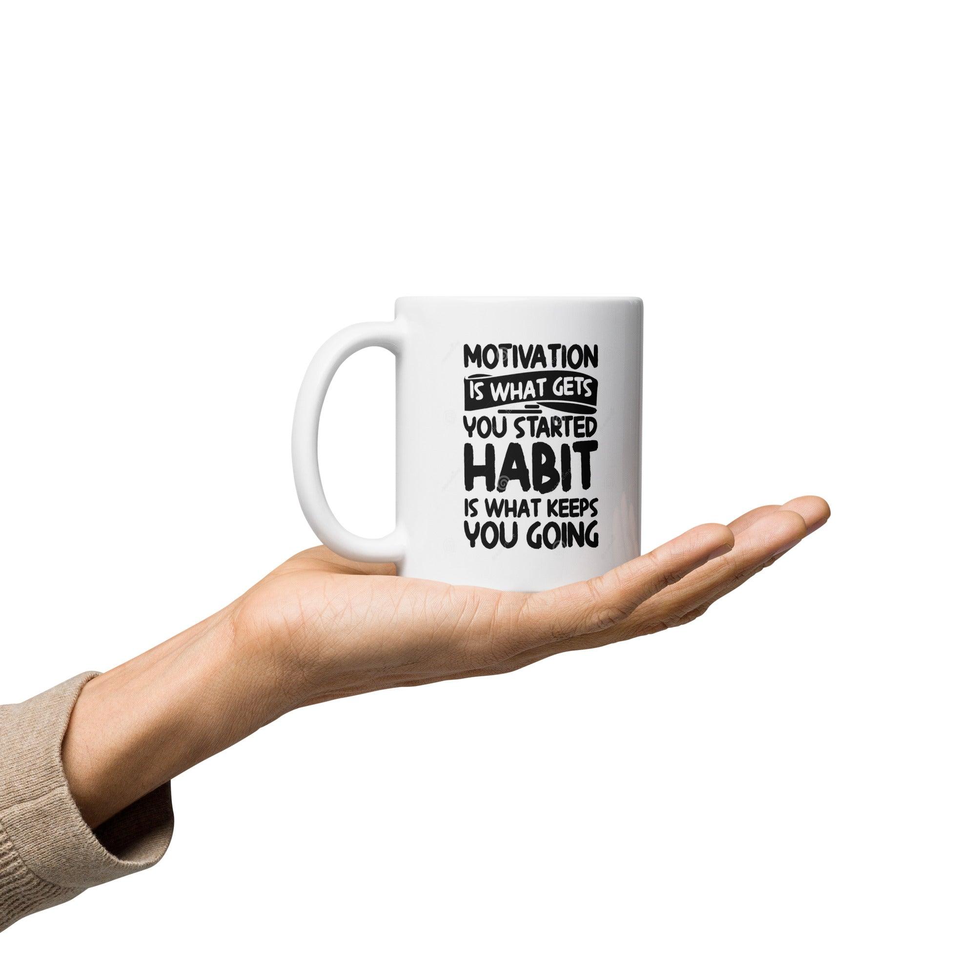 Motivation Habit Success Mug - Inspire Cups