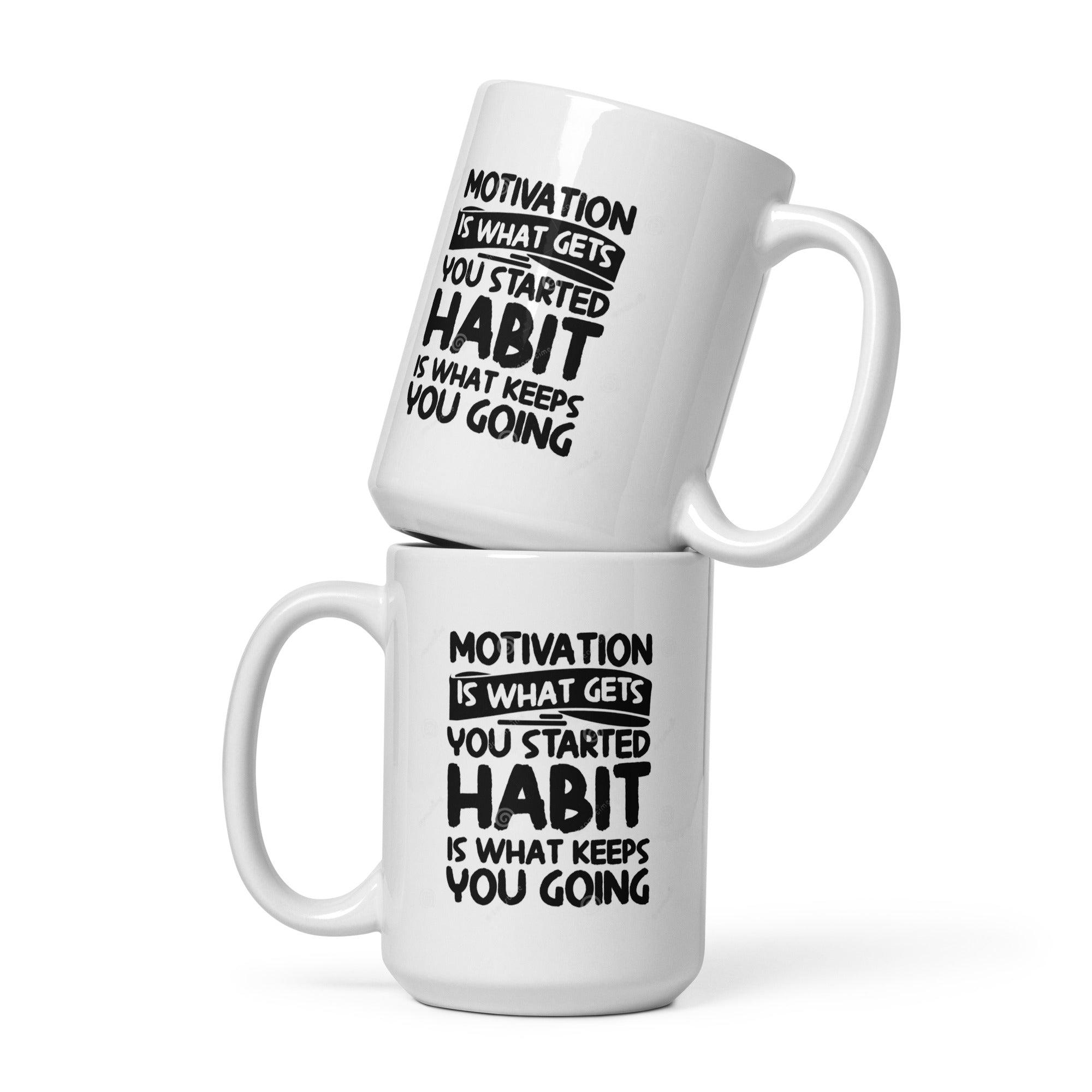 Motivation Habit Success Mug - Inspire Cups