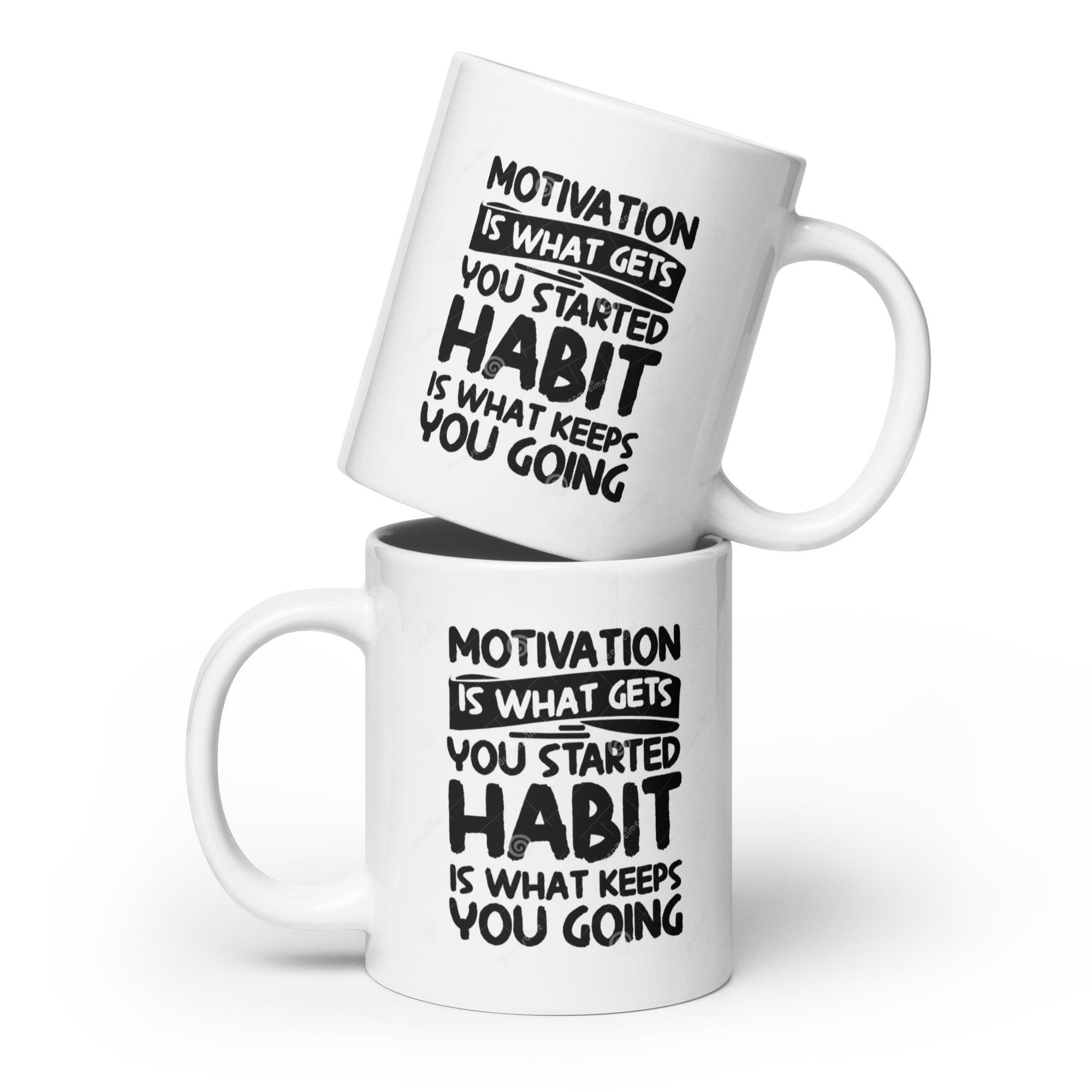 Motivation Habit Success Mug - Inspire Cups