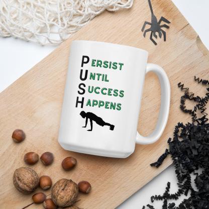 Motivational Ceramic Coffee Mug - Inspire Cups