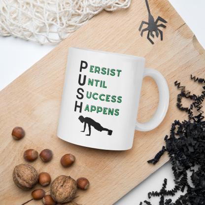 Motivational Ceramic Coffee Mug - Inspire Cups