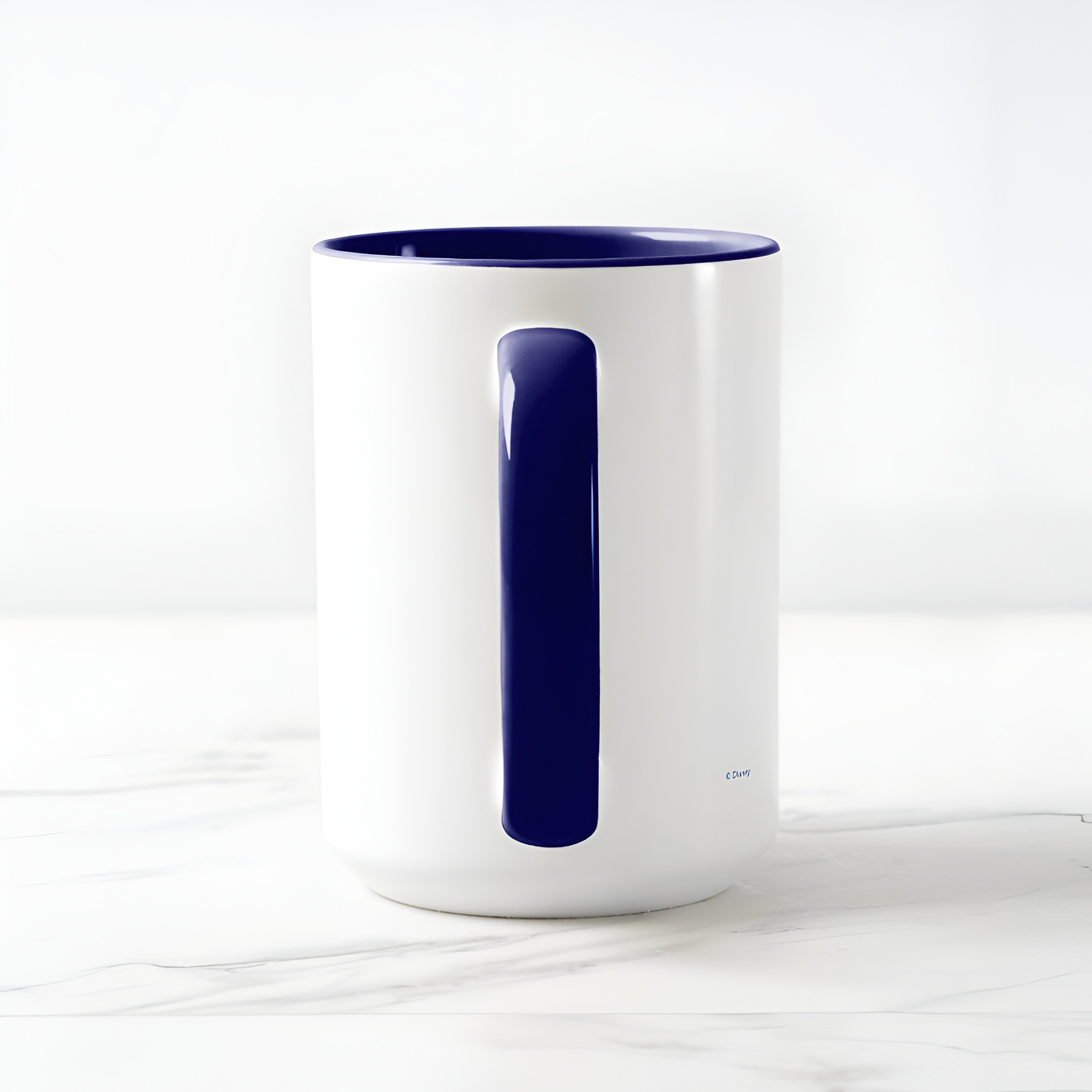 Frozen Blue Pastel Two-Tone Mug Sven Anna Elsa Olaf Ceramic Coffee Cup