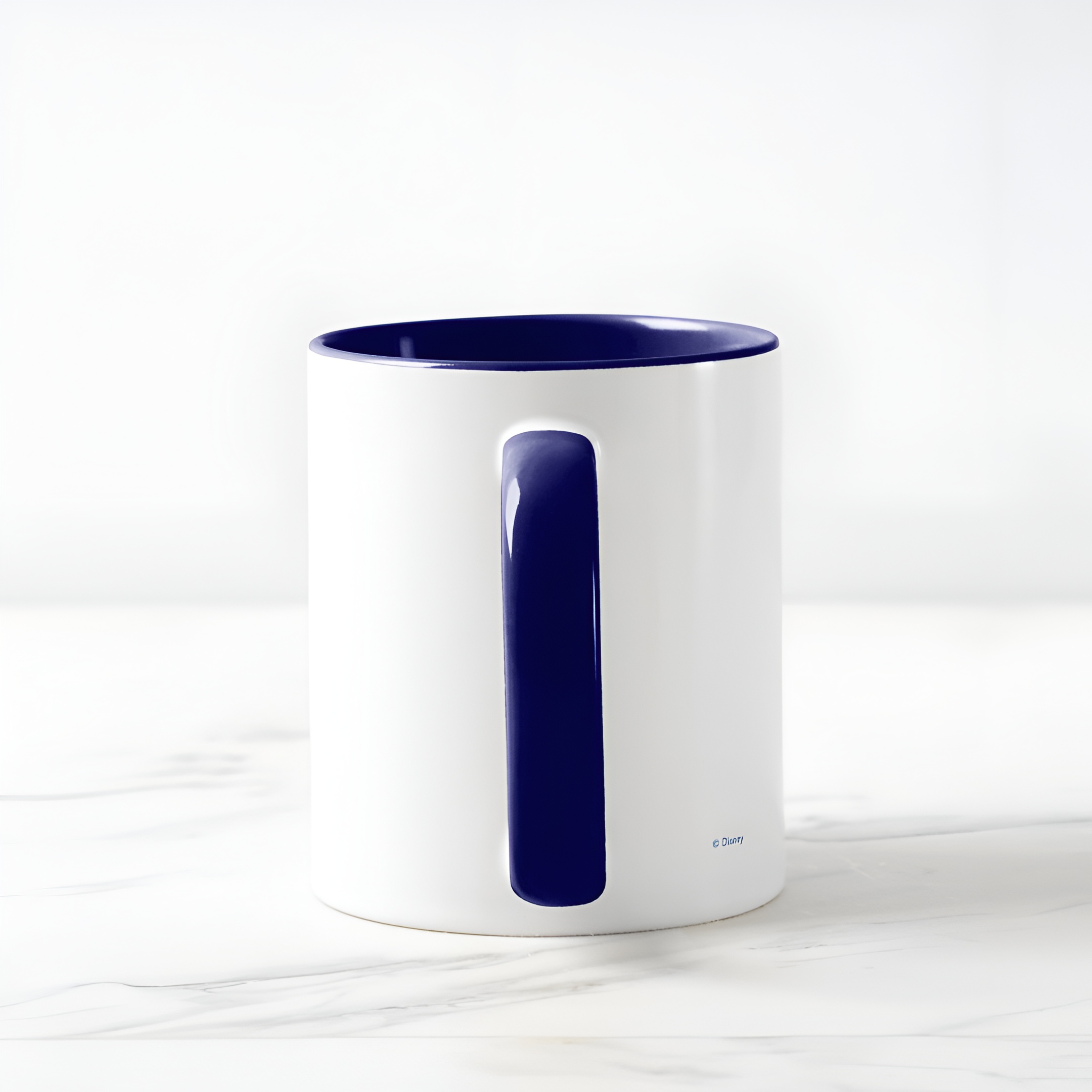 Frozen Blue Pastel Two-Tone Mug Sven Anna Elsa Olaf Ceramic Coffee Cup