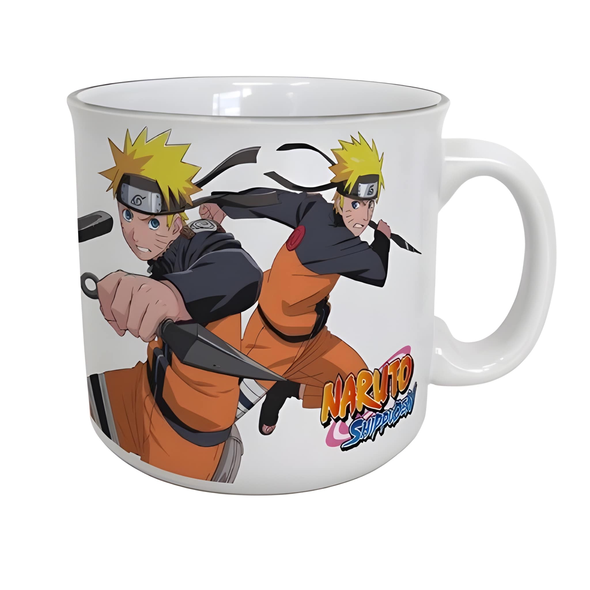 Naruto Shippuden Fight Action 20oz Coffee Mug
