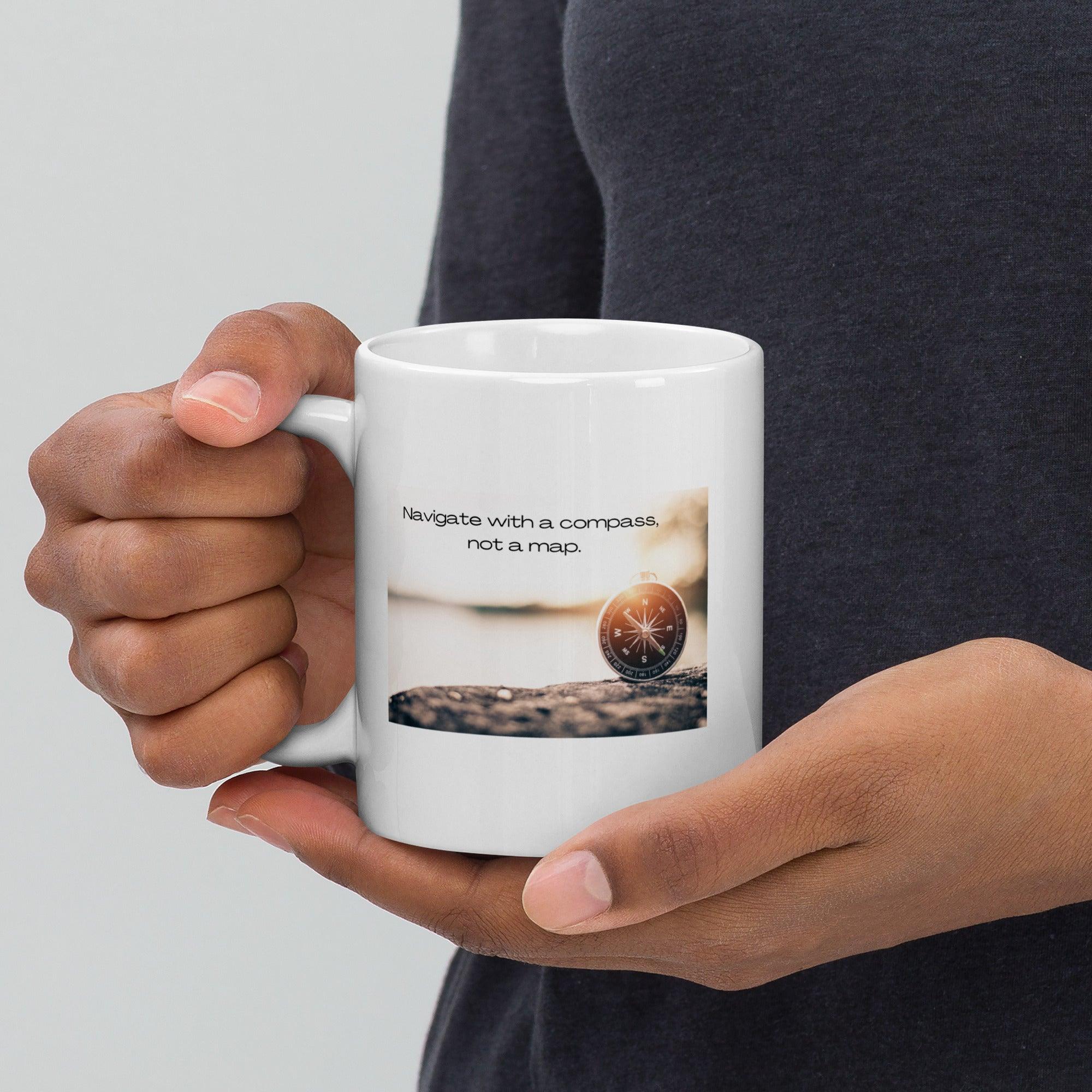 Compass Journey Message Mug - Inspire Cups