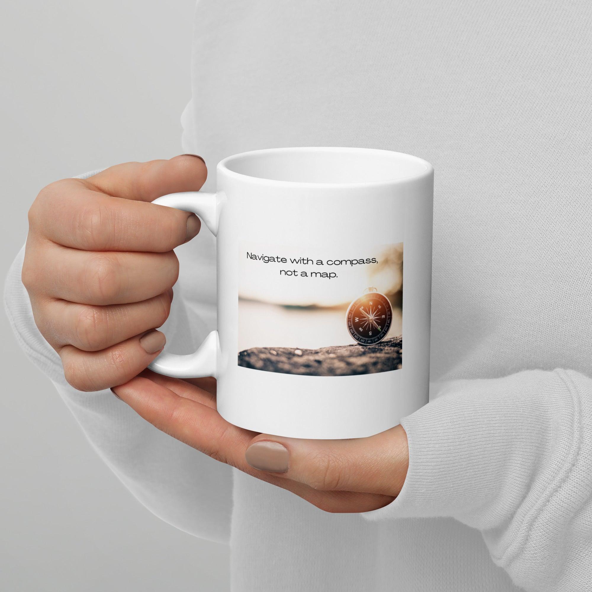 Compass Journey Message Mug - Inspire Cups