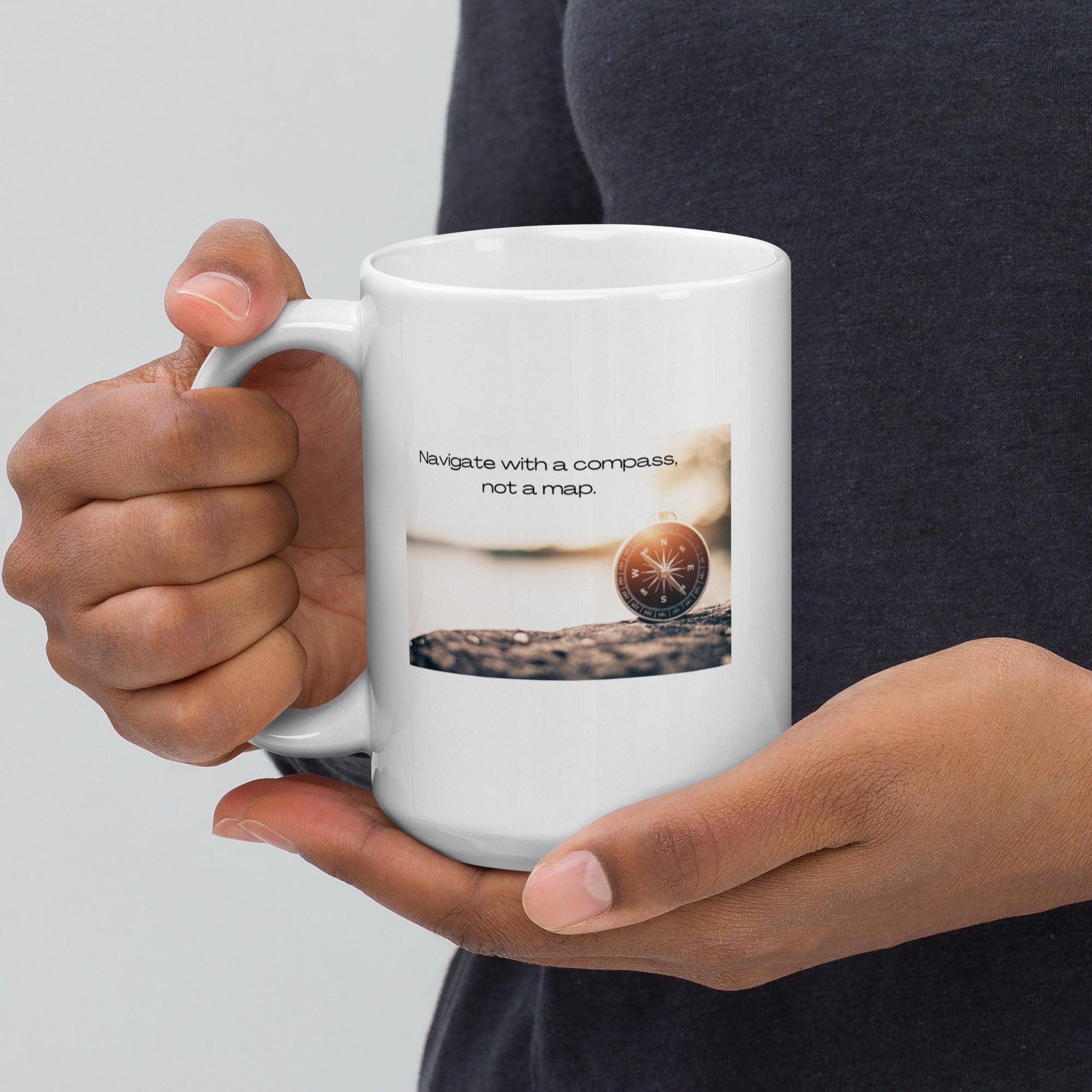 Compass Journey Message Mug - Inspire Cups