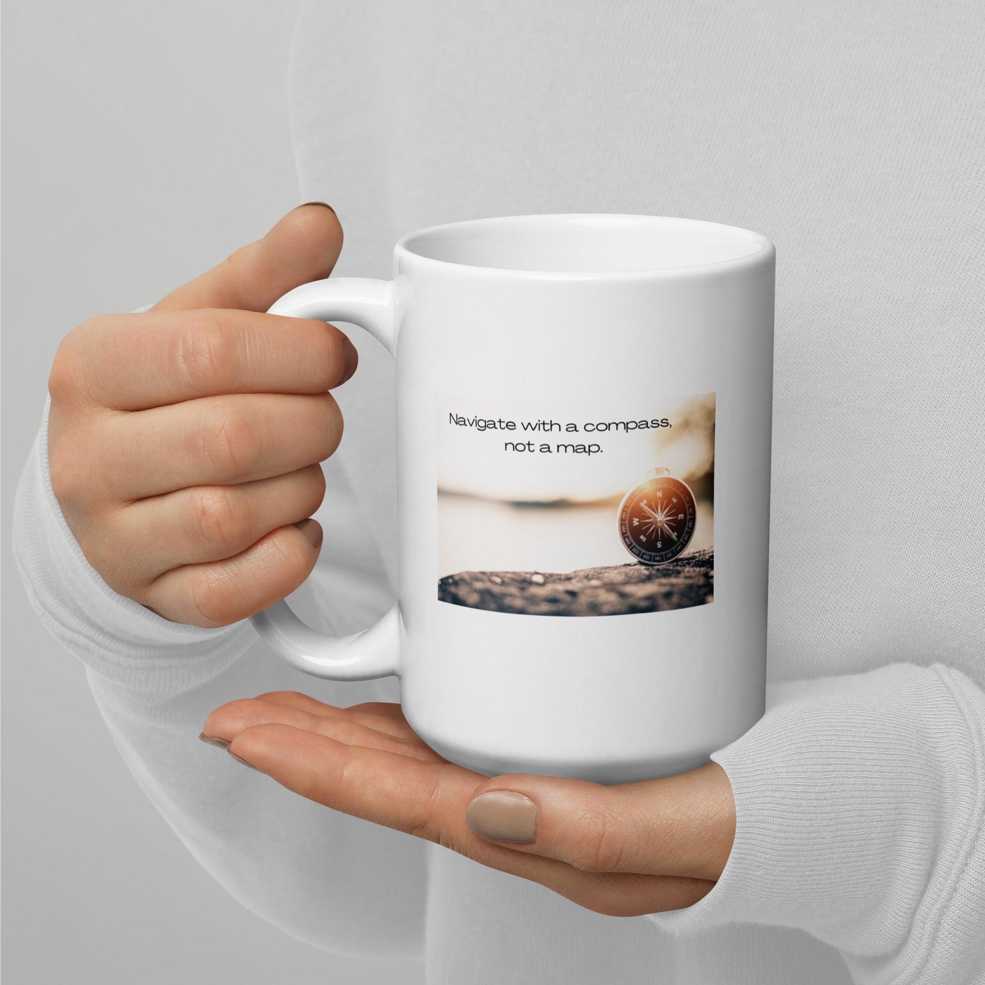 Compass Journey Message Mug - Inspire Cups