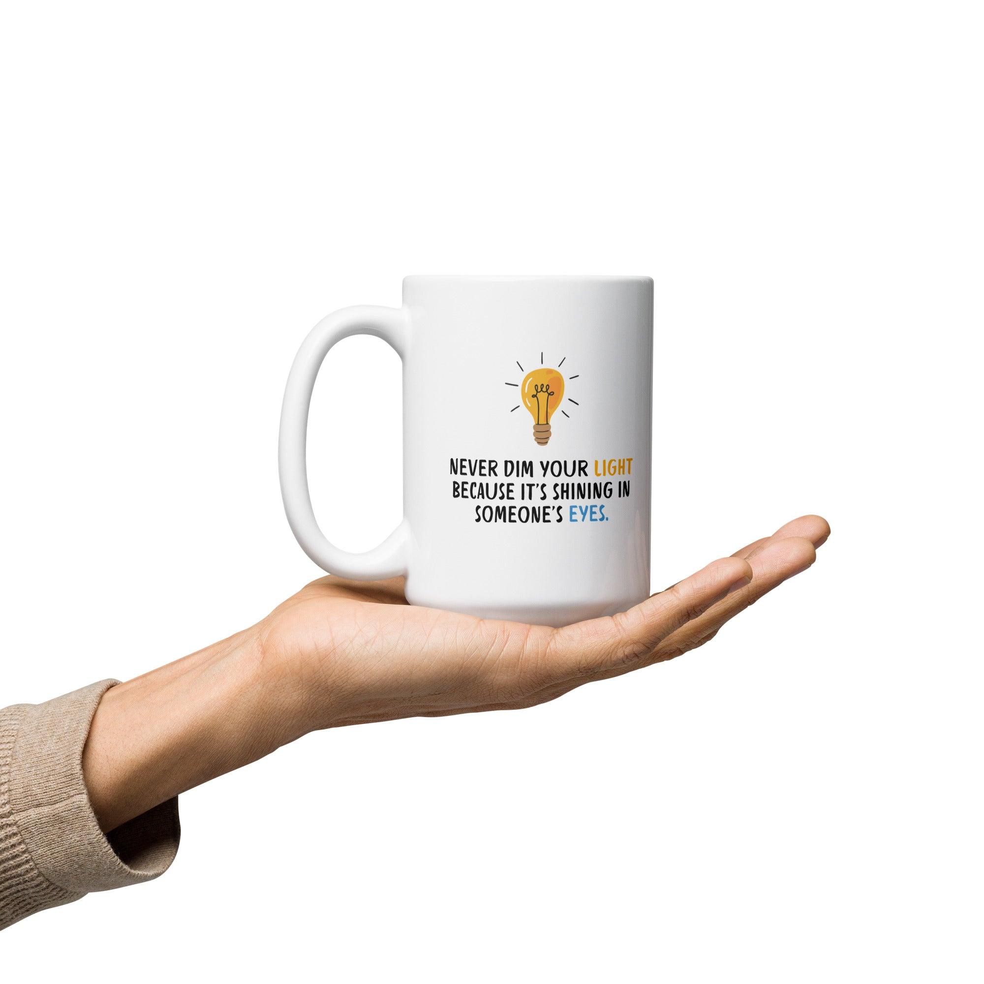 Shine Bright Ceramic Mug - Inspire Cups