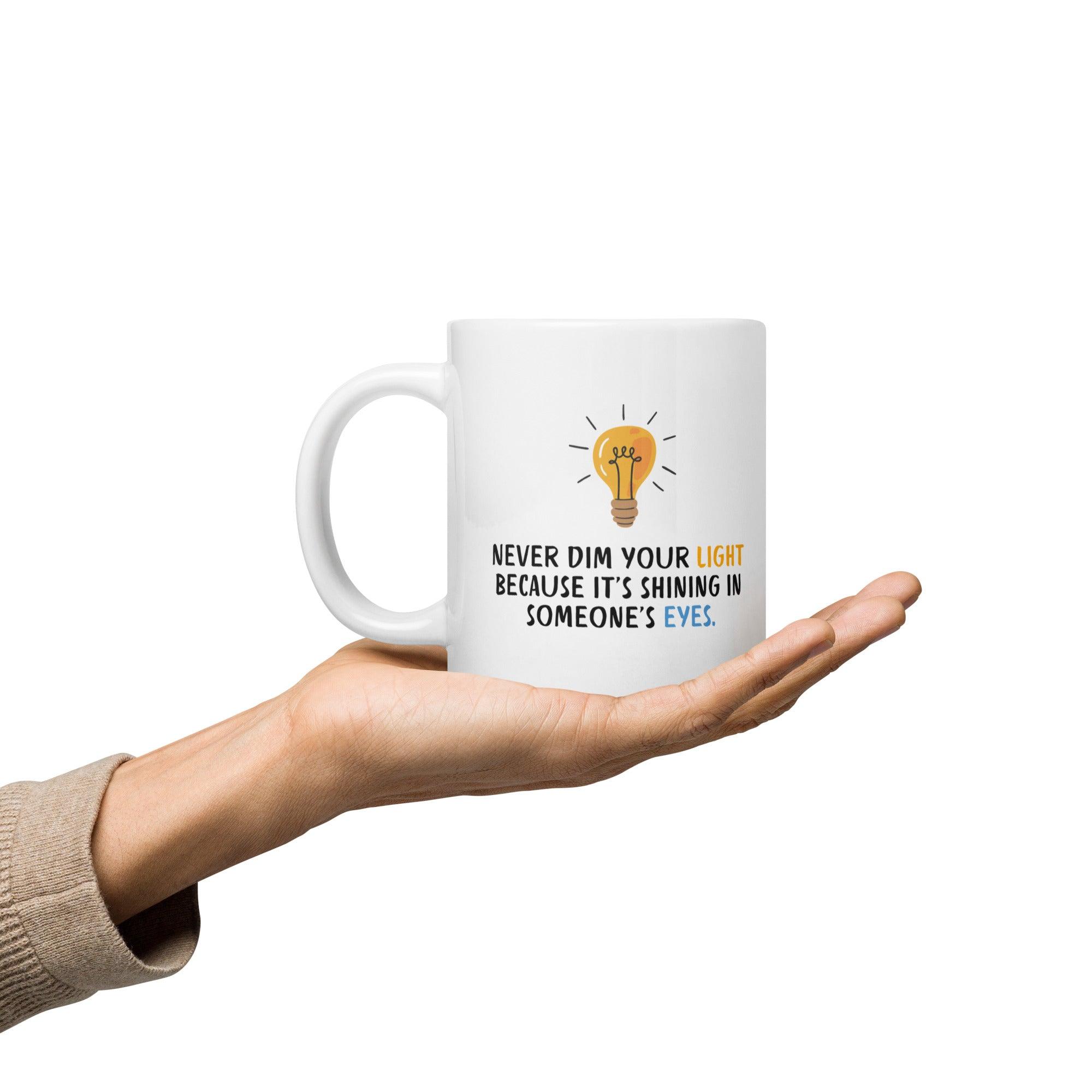 Shine Bright Ceramic Mug - Inspire Cups