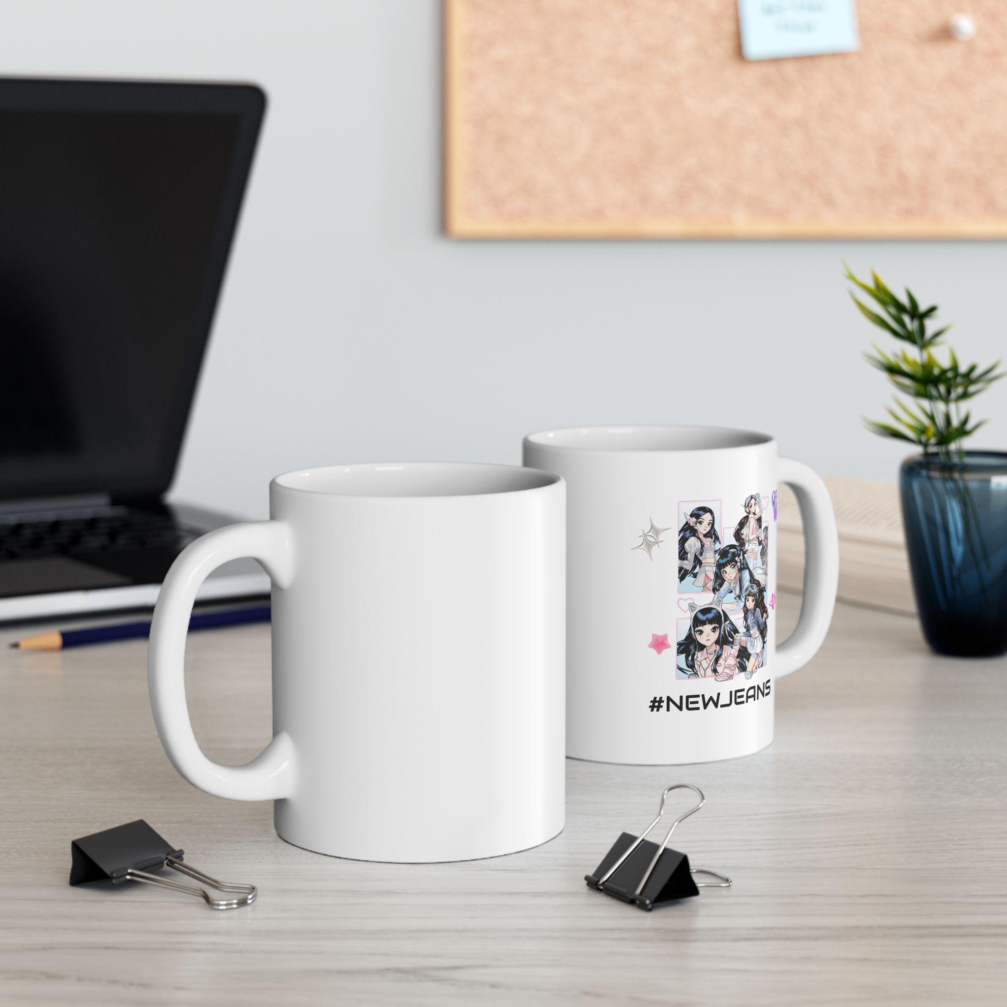 NewJeans Anime Illustration Mug 