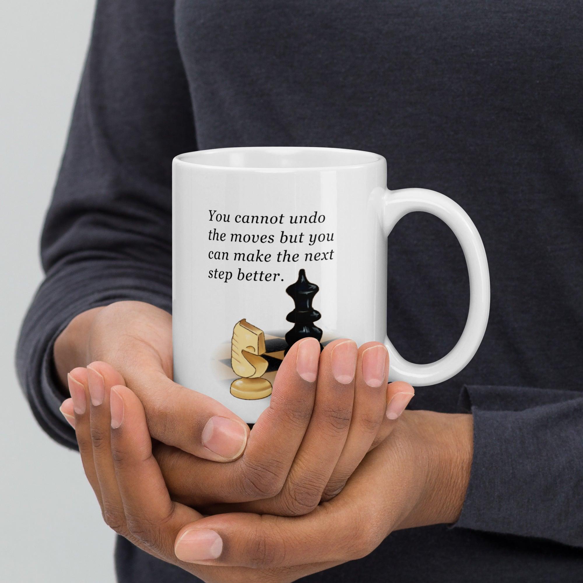 Reflective Progress Quote Mug - Inspire Cups