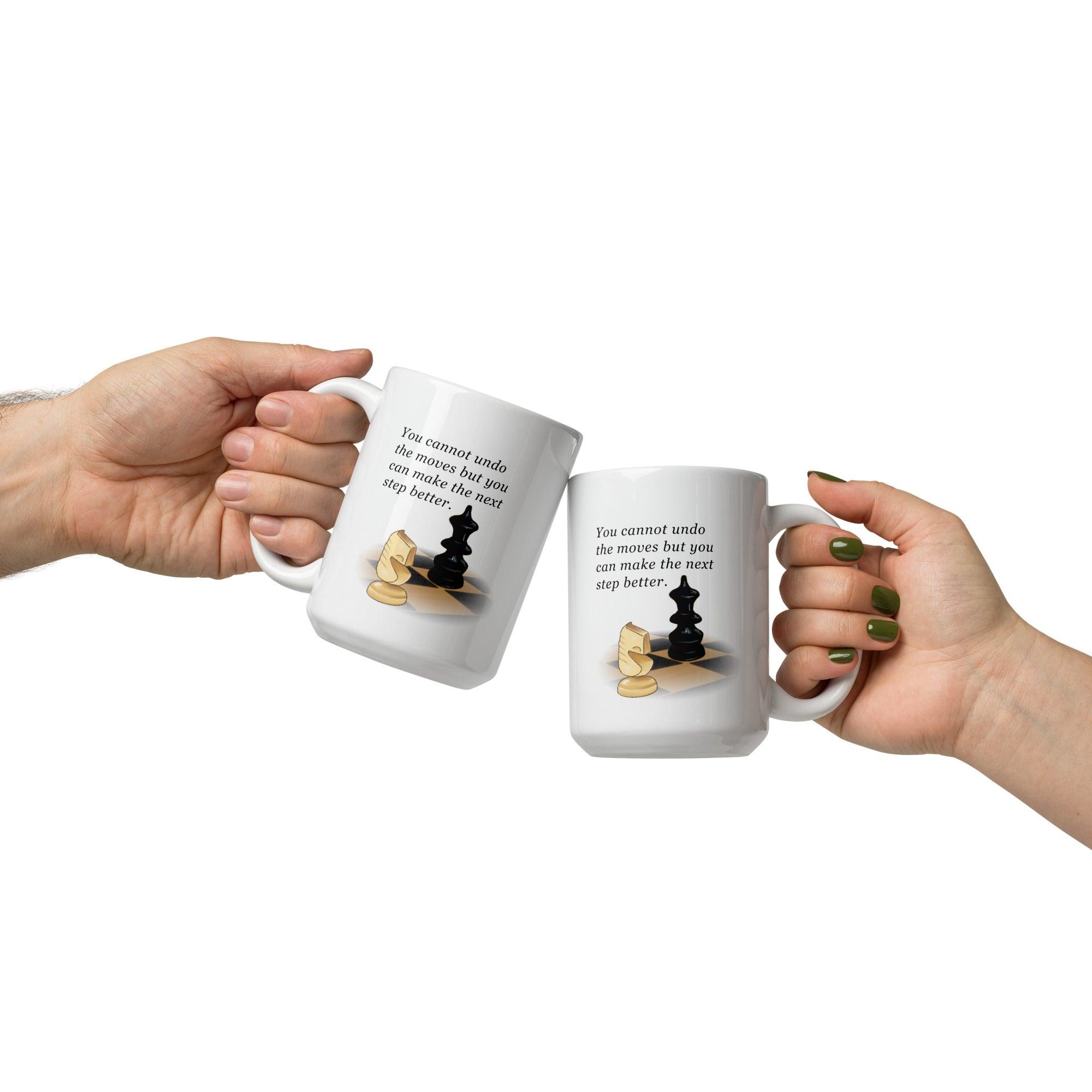 Reflective Progress Quote Mug - Inspire Cups