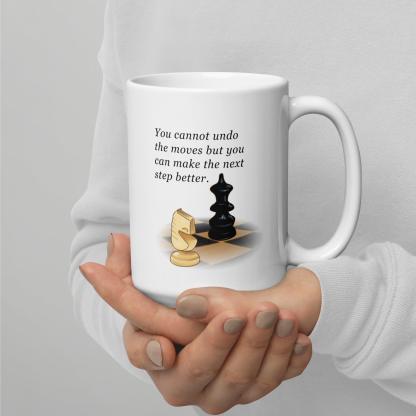Reflective Progress Quote Mug - Inspire Cups