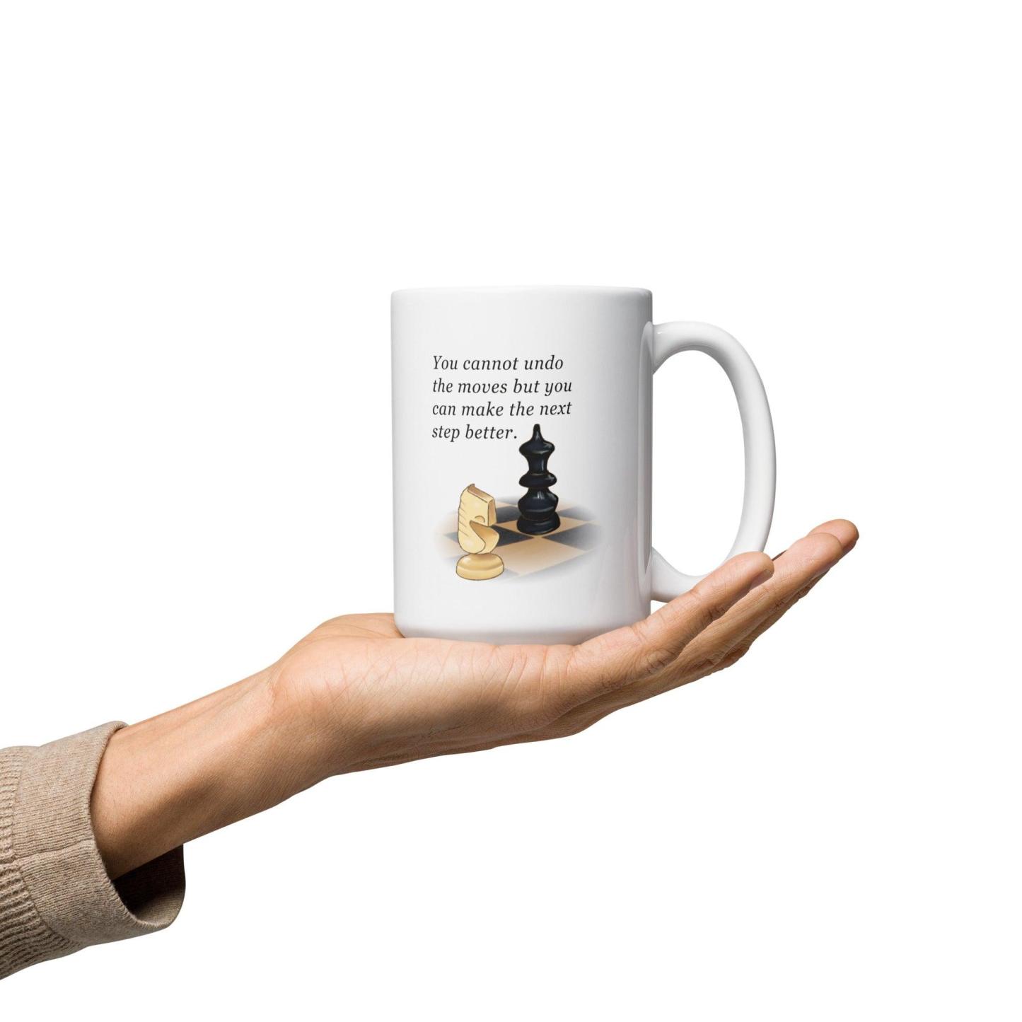 Reflective Progress Quote Mug - Inspire Cups