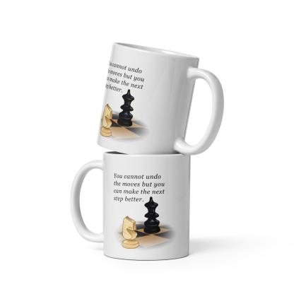 Reflective Progress Quote Mug - Inspire Cups
