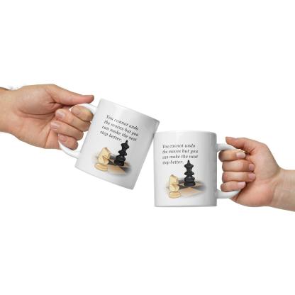 Reflective Progress Quote Mug - Inspire Cups