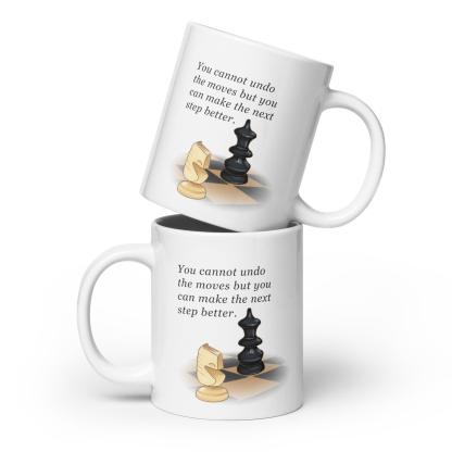 Reflective Progress Quote Mug - Inspire Cups