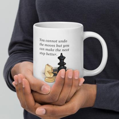 Reflective Progress Quote Mug - Inspire Cups