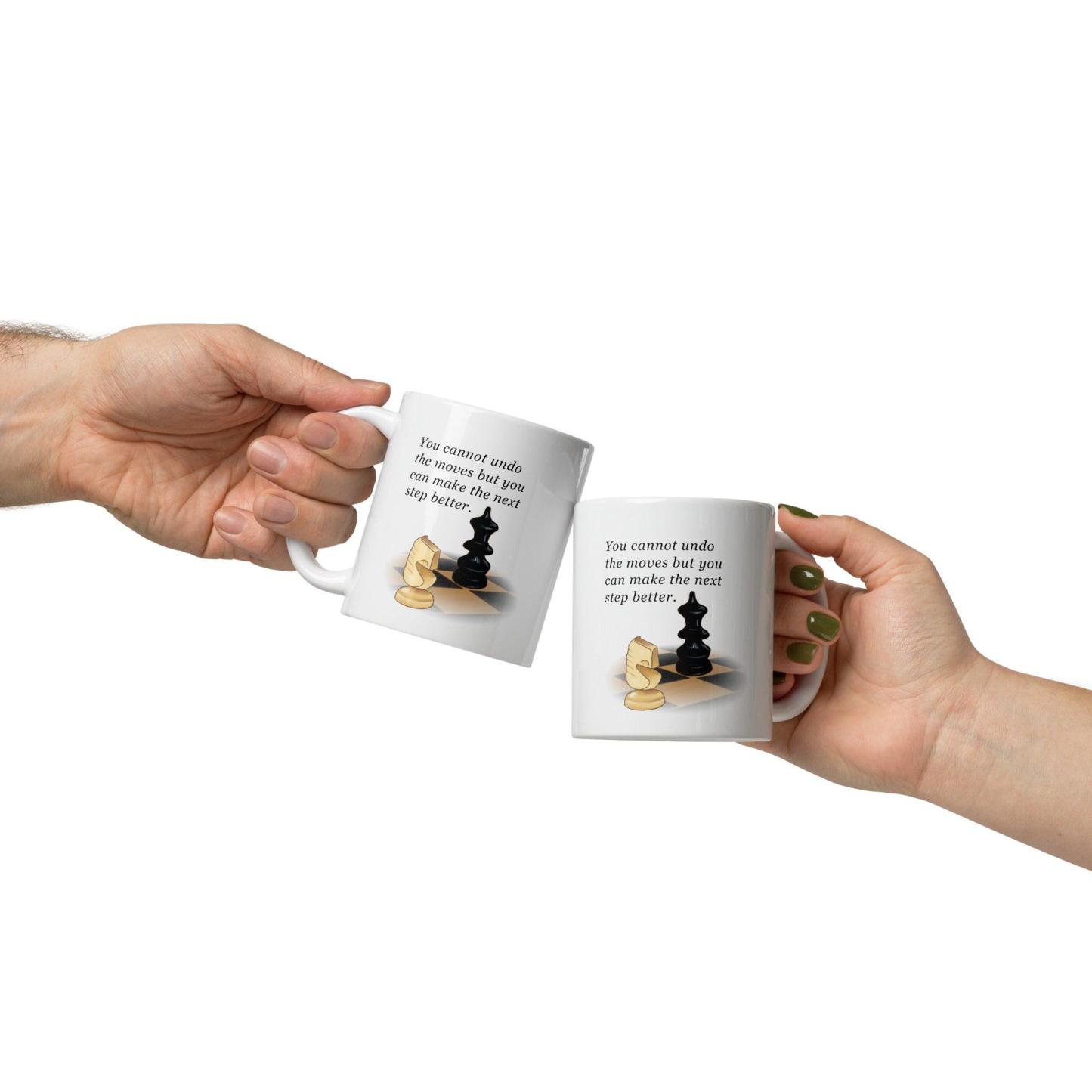 Reflective Progress Quote Mug - Inspire Cups